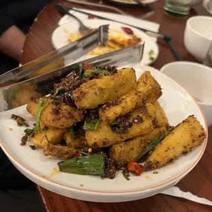 Five-Spiced Stir Fried Eggplant