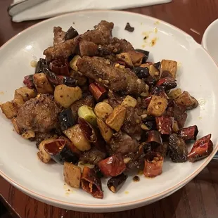 Spicy Beef Cubes