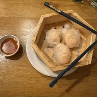 Crystal Shrimp dumplings