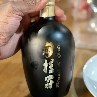 Black &amp; gold sake  is very smooth