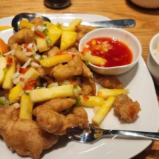 Sweet and sour chicken