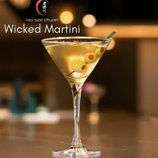 Lao Sze Chuan Wicked Martini