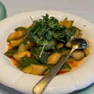 Crunchy Cucumber Salad