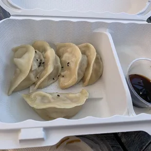 Ginger Chicken Dumplings