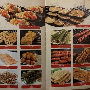 Skewer choices