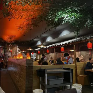 Indoor seating