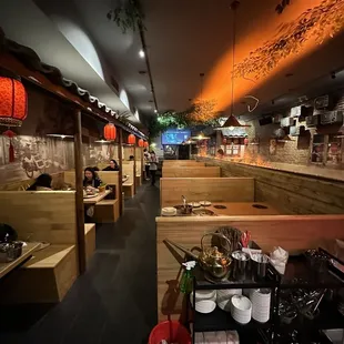 inside