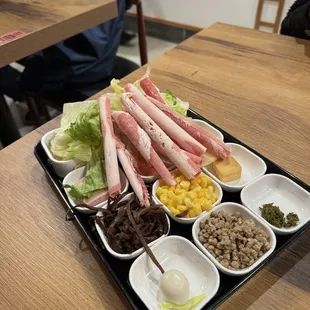 salads, food