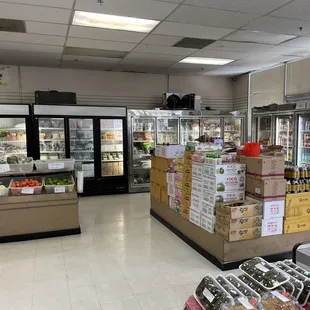 Chilled section.