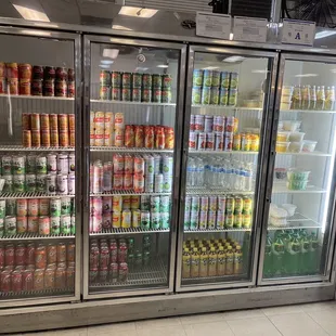 Drinks available in the fridge 12.31.21