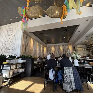 Interior dining area