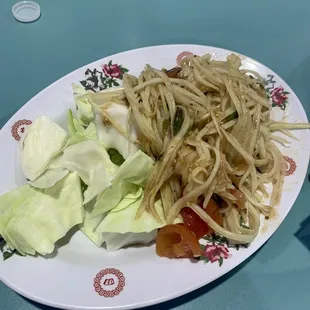 8. Papaya Salad Lao Style. The best ever