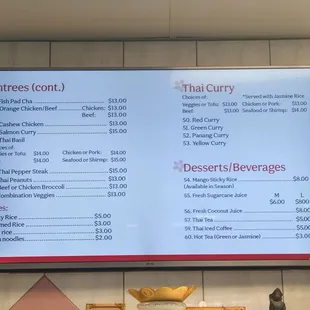 Menu 3/3