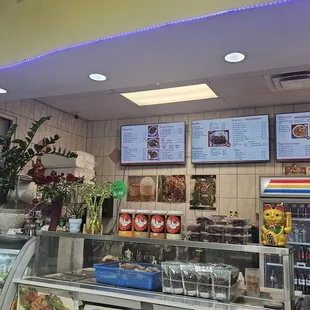 Menu/order counter