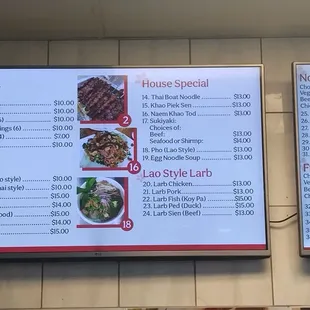 Menu 1/3