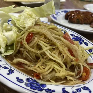8. Papaya Salad Lao Style