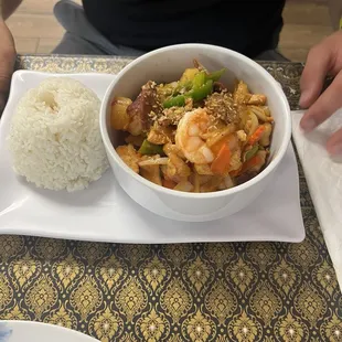 Combination Thai Sweet and Sour Stir Fry