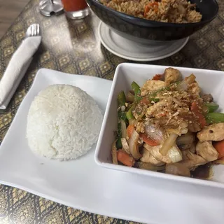 Ginger Stir Fried