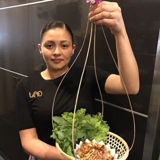 Crispy Sticky Rice Salad (G)