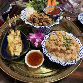 "LARB GAI" CHICKEN LETTUCE WRAP