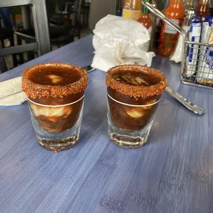 Oyster shots!!! Keeps u on the next level!!!