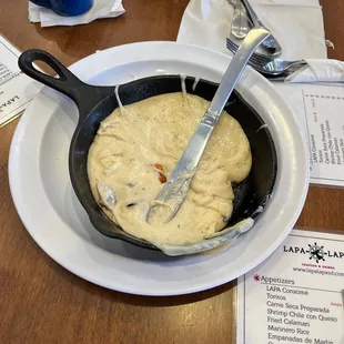 Shrimp Chile con Queso