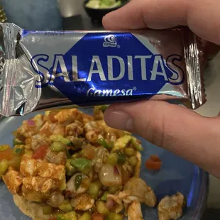 LAPA Ceviche tostada