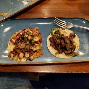 Octopus and Sirloin Taco