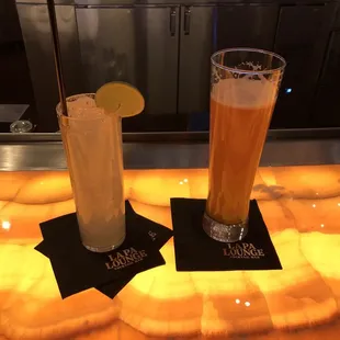 Beer on tap available