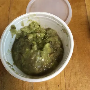 Guacamole that's brown