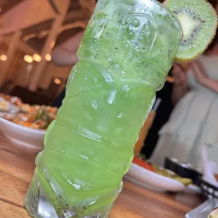 Tropical kiwi drink