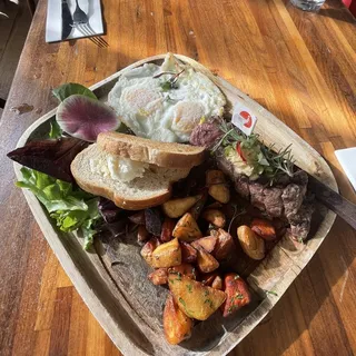 New York Steak and Egg