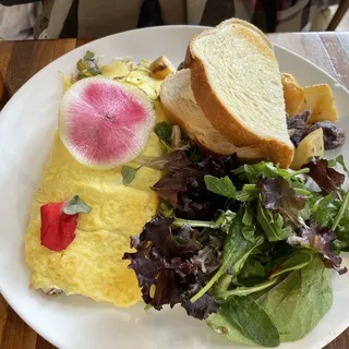 Dungeness Crab Omelette