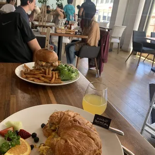 Fried Chicken Burger