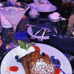 Carrot cake was very good