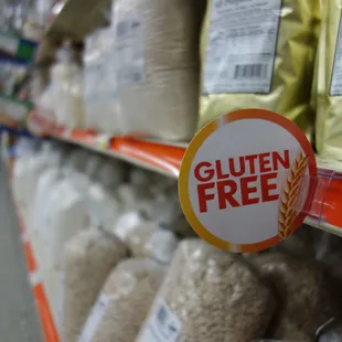 a gluten free label