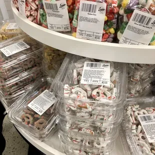 Christmas candies and snacks