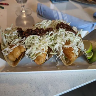 Baja fish tacos