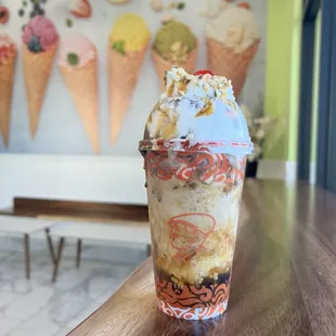 Sundaes by Samantha are the best! Ask her to make you a sundae! This one had Kauai Pie and Hana Road!