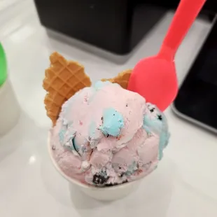 Unicorn Poop Ice Cream