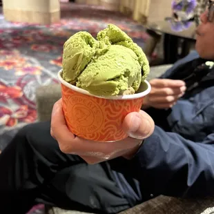 Green tea and Kona coffee!