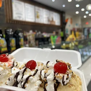 Banana split
