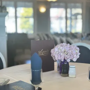 a table setting