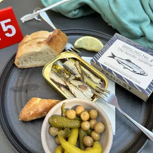 a plate of food on a table