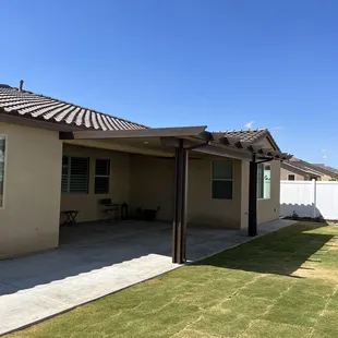 New Patio Cover