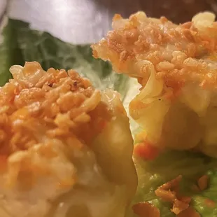Dumplings - these are more like Shu mai like the ones you get at dim sum