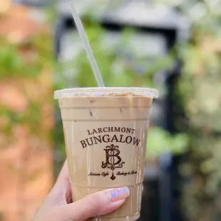 Iced Dirty Chai