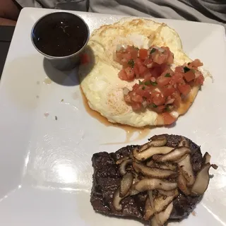 Sirloin Steak & Eggs