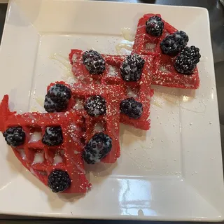 Red Velvet Waffles