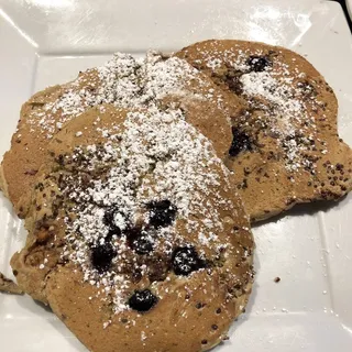 Quinoa Blueberry Pancakes